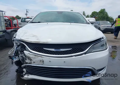 2015 Chrysler 200 Limited z USA, uszkodzony, nr VIN 1C3CCCAB8FN635327